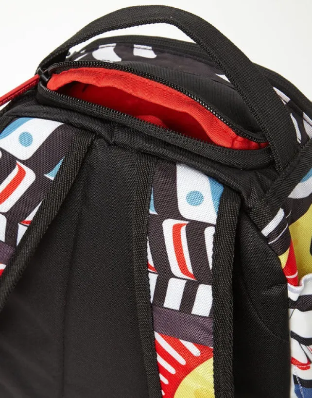 MINI BACKPACKS>SPRAYGROUND MINI REFLECTIVE APACHE WINGS