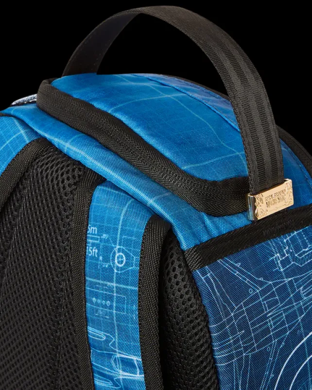 MINI BACKPACKS|BACKPACKS>SPRAYGROUND MINI SCHEMATICS SHARK BACKPACK