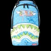 MINI BACKPACKS|BACKPACKS>SPRAYGROUND MINI WELCOME TO SHARK ISLAND BACKPACK