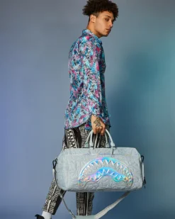 DUFFLES>SPRAYGROUND MIRASHAKU IRIDESCENT QUILT DUFFLE