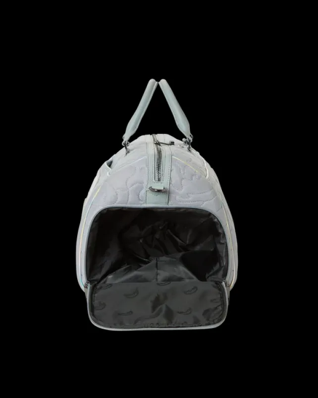 DUFFLES>SPRAYGROUND MIRASHAKU IRIDESCENT QUILT DUFFLE