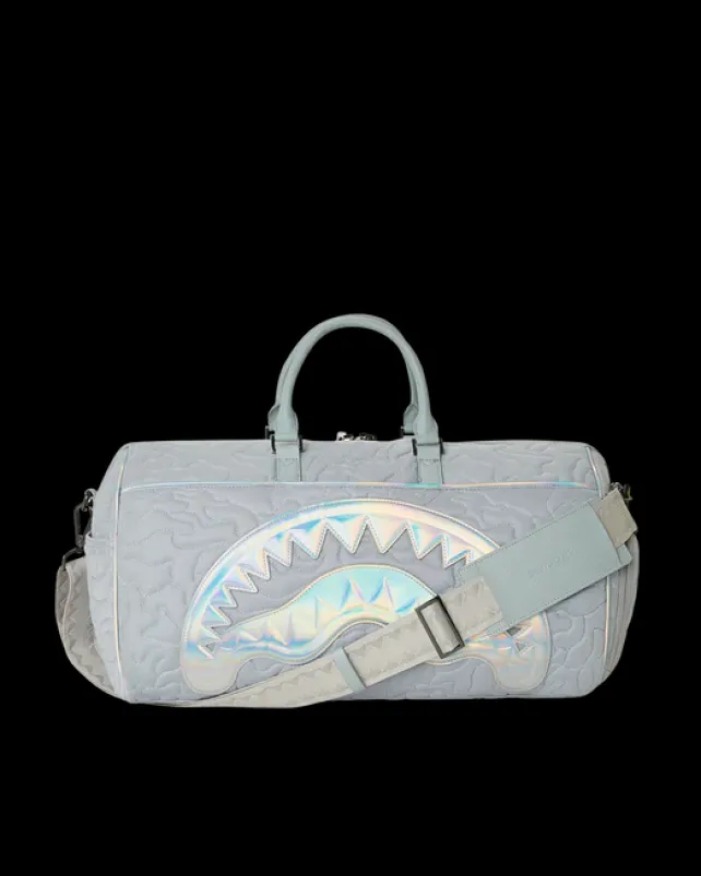 DUFFLES>SPRAYGROUND MIRASHAKU IRIDESCENT QUILT DUFFLE