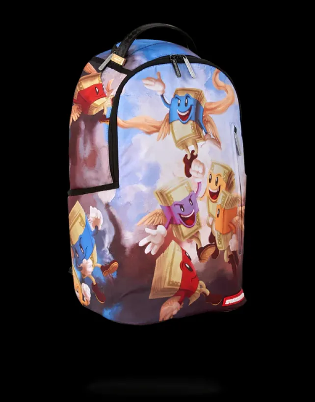 BACKPACKS>SPRAYGROUND MONEY ANGELS BACKPACK