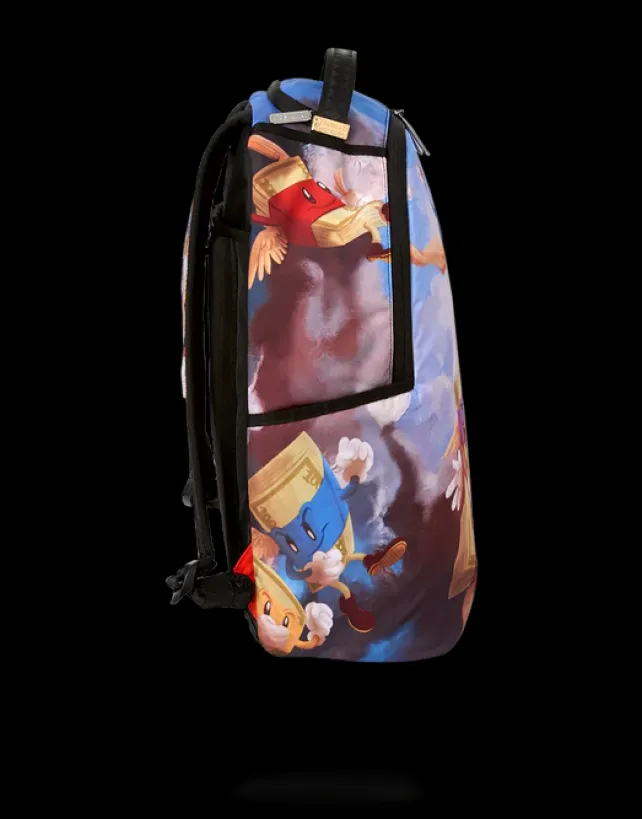 BACKPACKS>SPRAYGROUND MONEY ANGELS BACKPACK