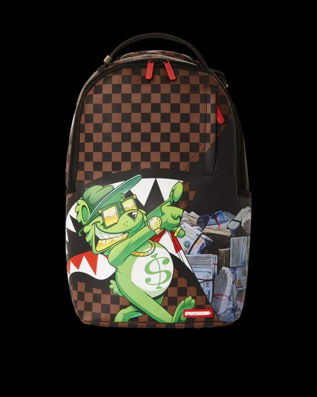 BACKPACKS>SPRAYGROUND MONEY BEAR ALL WILL BE REVEALED BACKPACK (DLXV)