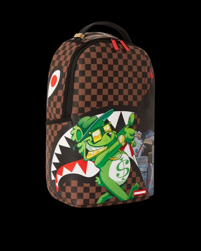 BACKPACKS>SPRAYGROUND MONEY BEAR ALL WILL BE REVEALED BACKPACK (DLXV)