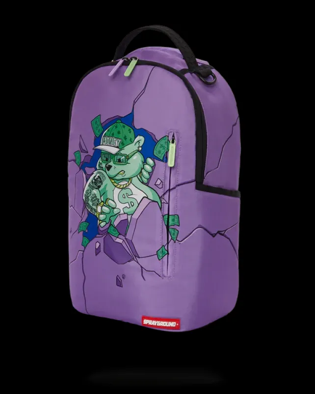 BACKPACKS>SPRAYGROUND MONEY BEAR BREAKOUT BACKPACK (DLXR)