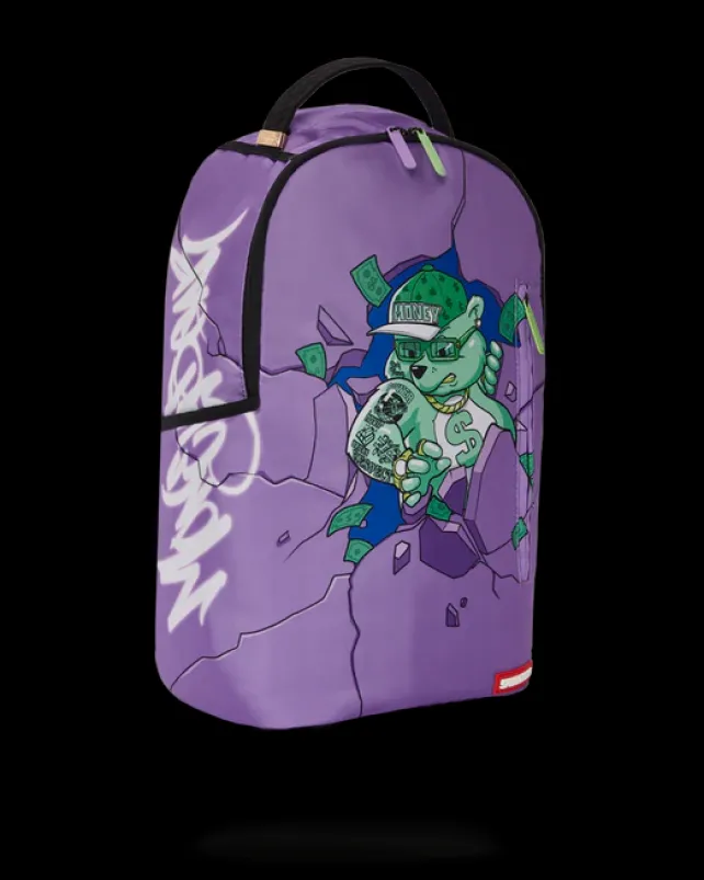BACKPACKS>SPRAYGROUND MONEY BEAR BREAKOUT BACKPACK (DLXR)