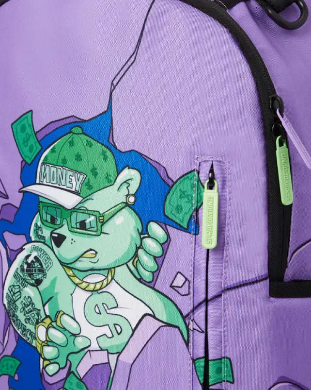 BACKPACKS>SPRAYGROUND MONEY BEAR BREAKOUT BACKPACK (DLXR)