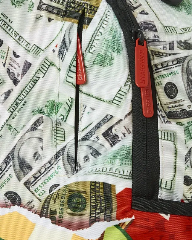 BACKPACKS>SPRAYGROUND MONEY BEAR STEADY TRIPPIN BACKPACK