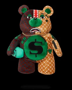 TEDDY BEAR BACKPACKS|BACKPACKS>SPRAYGROUND MONEY BEAR TEDDYBEAR BACKPACK PARIS VS FLORENCE