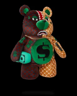 TEDDY BEAR BACKPACKS|BACKPACKS>SPRAYGROUND MONEY BEAR TEDDYBEAR BACKPACK PARIS VS FLORENCE