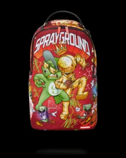 BACKPACKS>SPRAYGROUND MONEY BEAR VS ASTROMANE (DLXR)