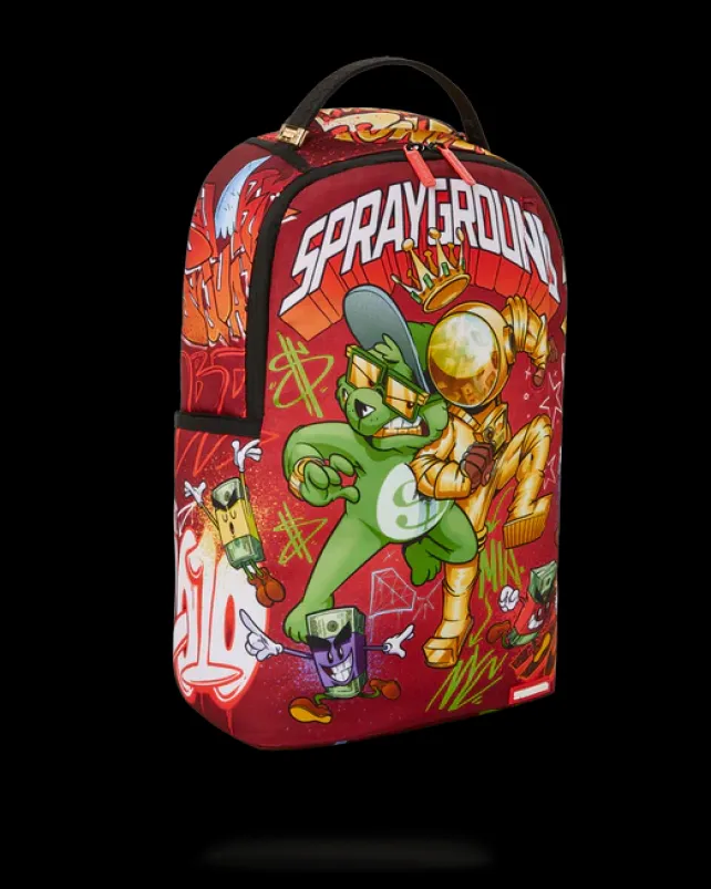 BACKPACKS>SPRAYGROUND MONEY BEAR VS ASTROMANE (DLXR)