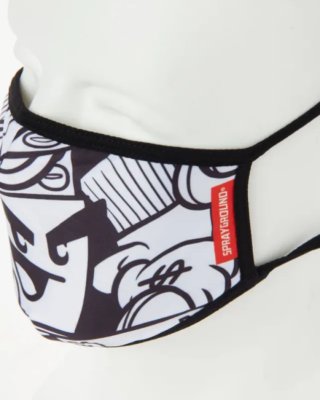 FACE MASKS>SPRAYGROUND MONEY BOYS FORM-FITTING MASK