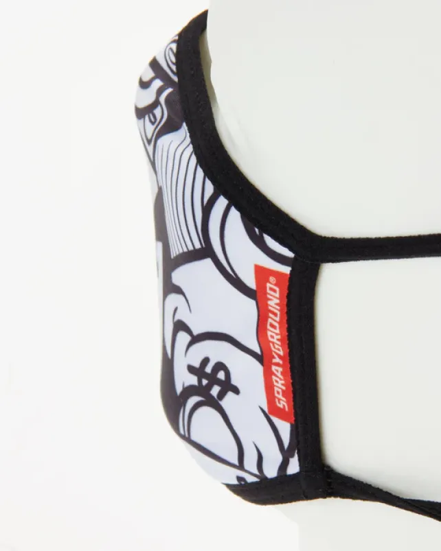 FACE MASKS>SPRAYGROUND MONEY BOYS FORM-FITTING MASK