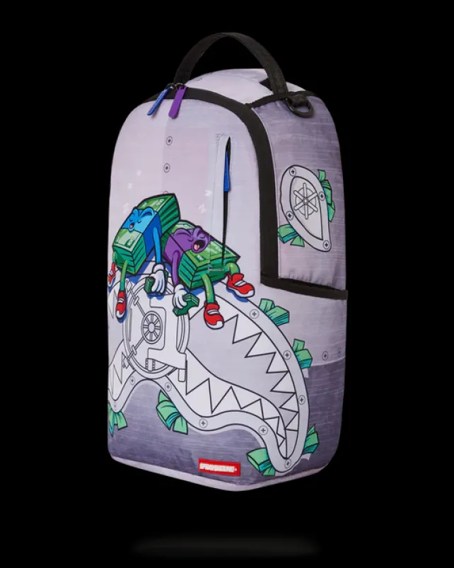BACKPACKS>SPRAYGROUND MONEY BOYS I MAKE MONEY WHILE I SLEEP KNAPSACK (DLXR)