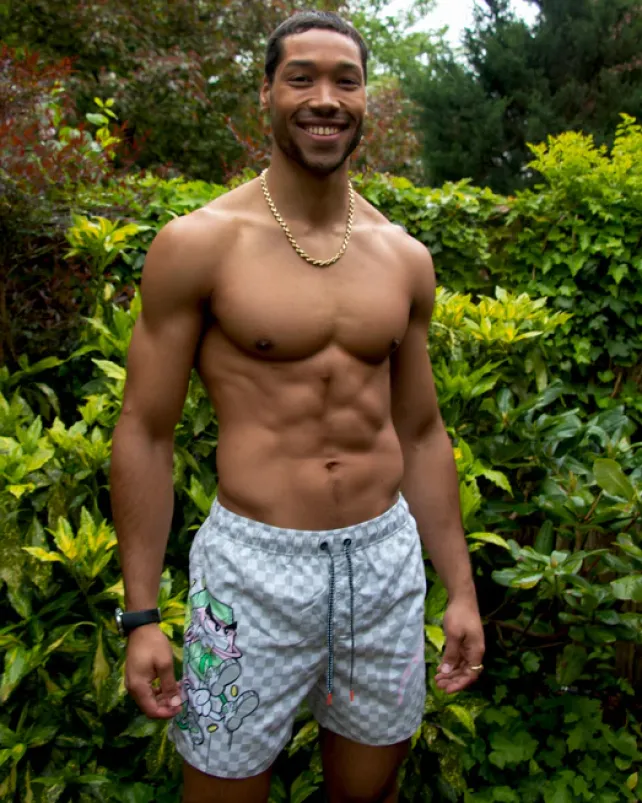 SWIMWEAR>SPRAYGROUND MONEY BOYS SANDBAR SWIM TRUNKS