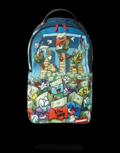 BACKPACKS>SPRAYGROUND MONEY BOYS: THE BREAK OUT BACKPACK