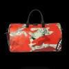 DUFFLES>SPRAYGROUND MONEY CAMO (RED) DUFFLE