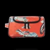 TOILETRIES AKA MONEY BAGS>SPRAYGROUND MONEY CAMO (RED) TOILETRY BAG