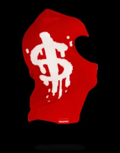 SKI MASKS>SPRAYGROUND MONEY DRIP SKI MASK (RED)