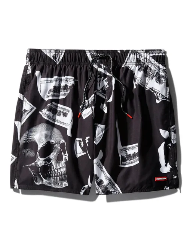 SWIMWEAR>SPRAYGROUND MONEY NIGHT SHOTO SWIM TRUNKS