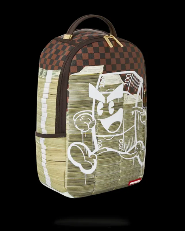 BACKPACKS>SPRAYGROUND MONEY ON THE RUN BACKPACK (DLXV)