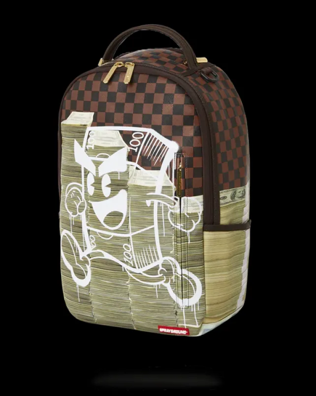 BACKPACKS>SPRAYGROUND MONEY ON THE RUN BACKPACK (DLXV)