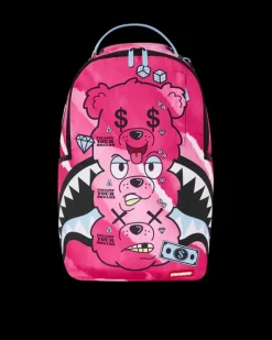 BACKPACKS>SPRAYGROUND MONEYBEAR STACK EM UP BACKPACK