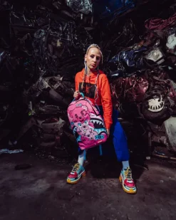 BACKPACKS>SPRAYGROUND MONEYBEAR STACK EM UP BACKPACK