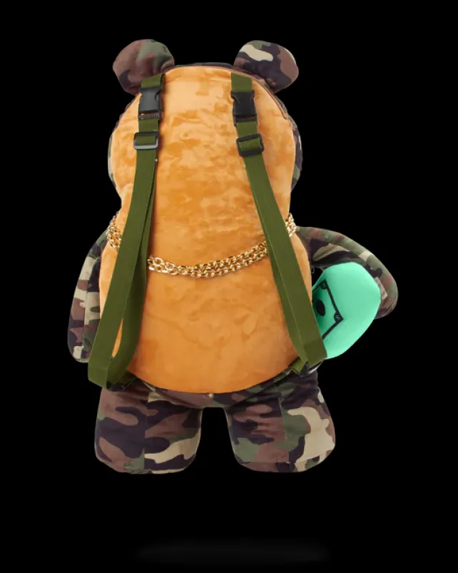 TEDDY BEAR BACKPACKS|BACKPACKS>SPRAYGROUND MONEYBEAR TEDDY BEAR BACKPACK