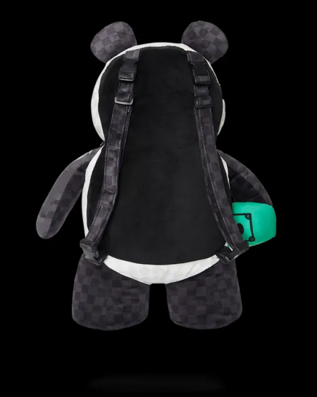 TEDDY BEAR BACKPACKS|BACKPACKS>SPRAYGROUND MONEYBEAR TEDDYBEAR BACKPACK PANDA PANDA PANDA
