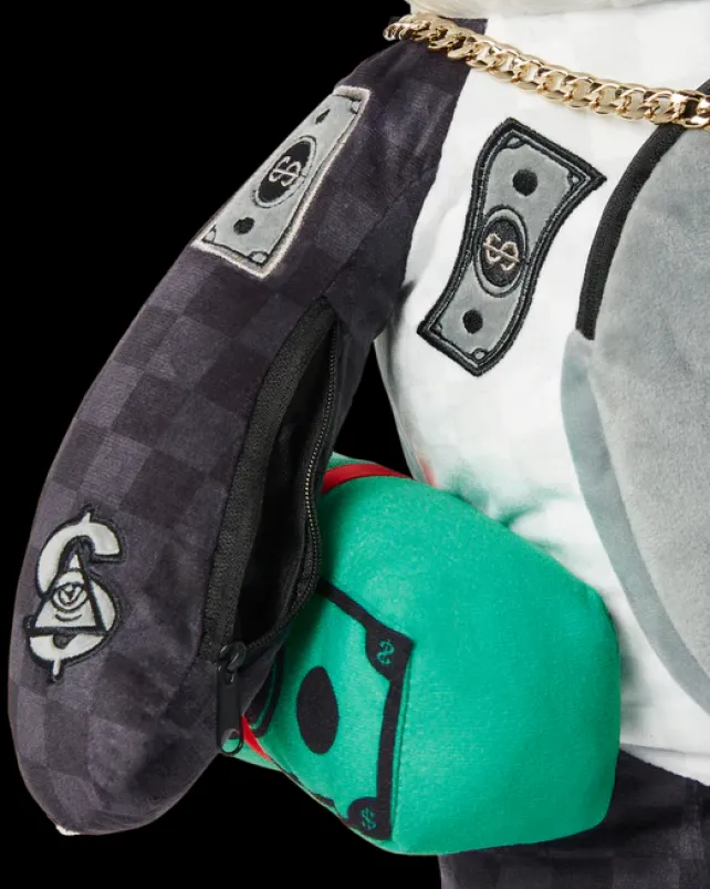 TEDDY BEAR BACKPACKS|BACKPACKS>SPRAYGROUND MONEYBEAR TEDDYBEAR BACKPACK PANDA PANDA PANDA