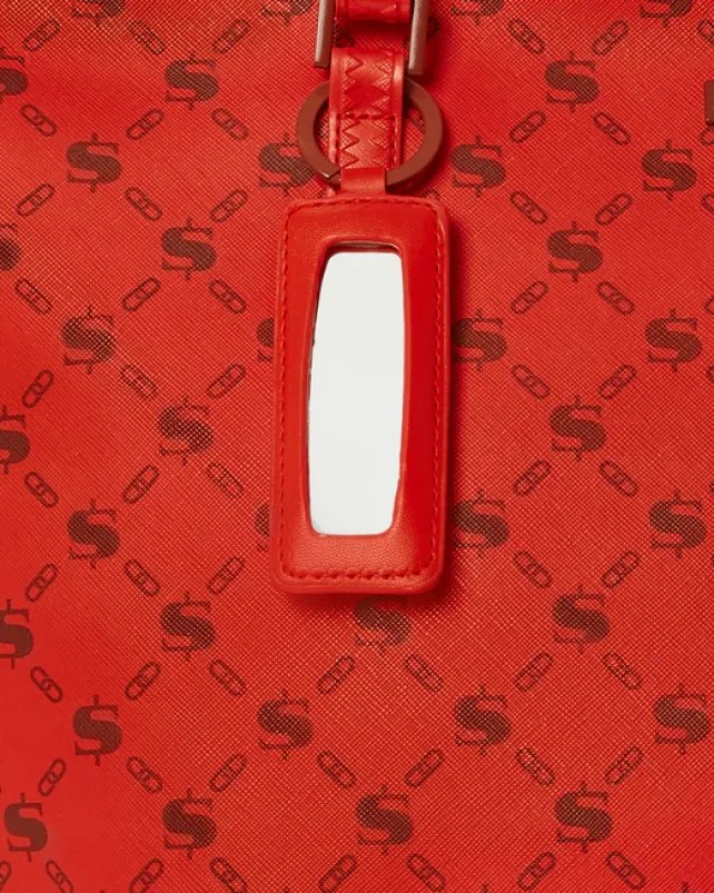 TOTES>SPRAYGROUND MONEYGRAM BRICK TOTE