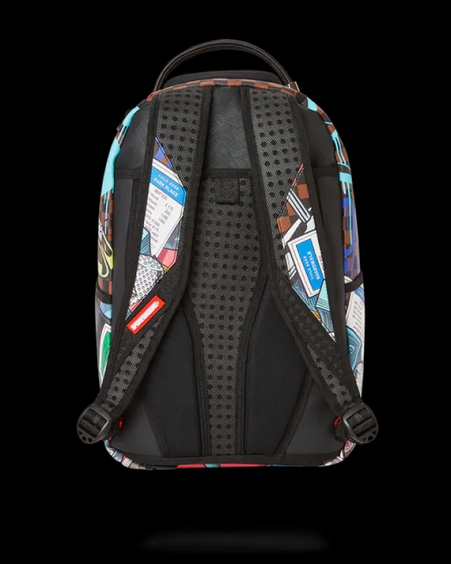 BACKPACKS>SPRAYGROUND MONOPOLY CAN NEVER BE TOO RICH (DLXV)