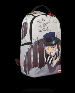 BACKPACKS>SPRAYGROUND MONOPOLY: PRISON BREAK BACKPACK