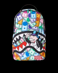 BACKPACKS>SPRAYGROUND MONOPOLY WALL STREET BACKPACK