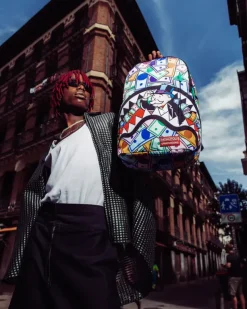 BACKPACKS>SPRAYGROUND MONOPOLY WALL STREET BACKPACK