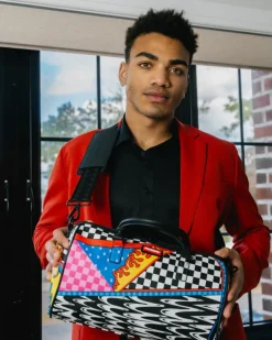 DUFFLES>SPRAYGROUND MOSH PIT MINI DUFFLE