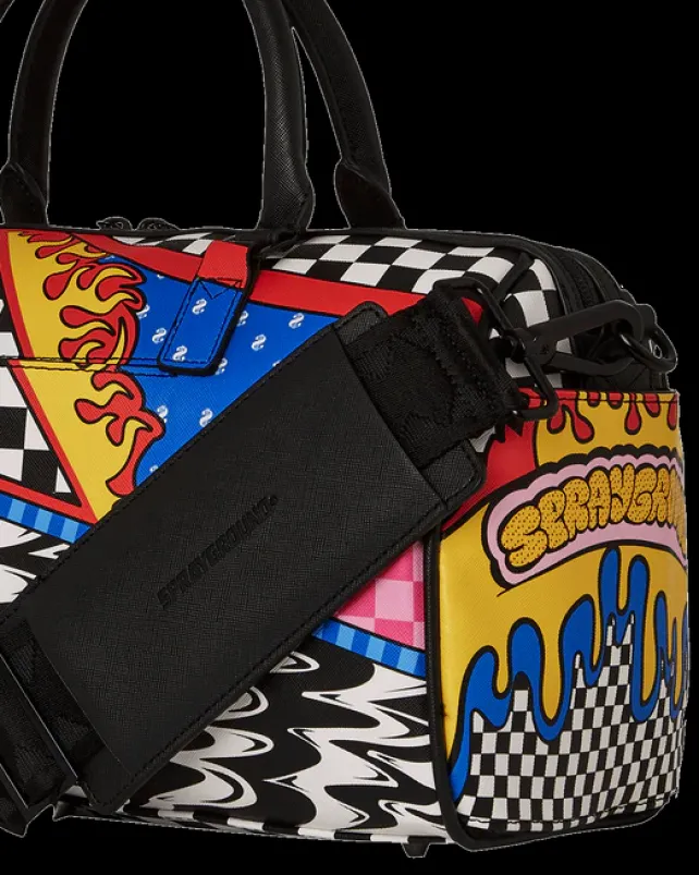 DUFFLES>SPRAYGROUND MOSH PIT MINI DUFFLE