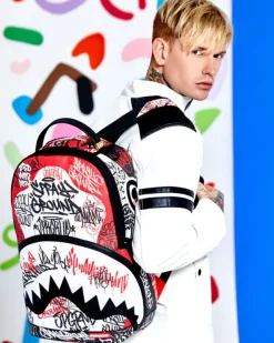 BACKPACKS>SPRAYGROUND MYSTERIOUS MASTERMIND BACKPACK (DLXV)