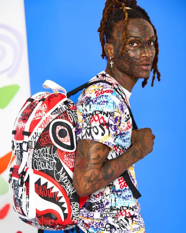HILLS|BACKPACKS>SPRAYGROUND MYSTERIOUS MASTERMIND HILLS BACKPACK