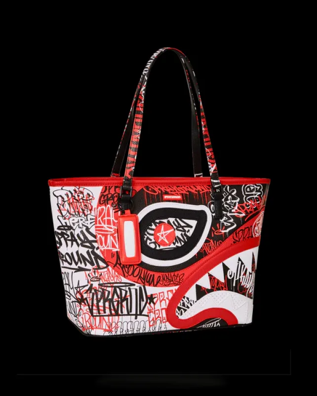 TOTES>SPRAYGROUND MYSTERIOUS MASTERMIND TOTE