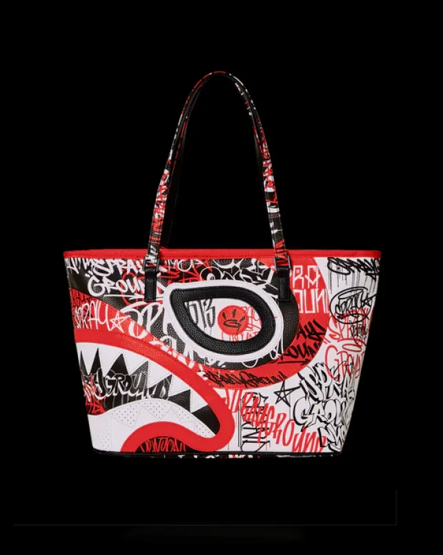 TOTES>SPRAYGROUND MYSTERIOUS MASTERMIND TOTE