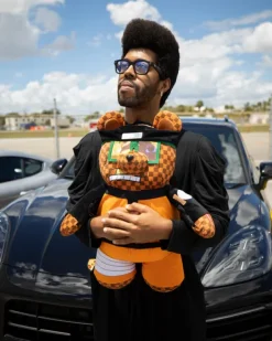 TEDDY BEAR BACKPACKS|BACKPACKS>SPRAYGROUND NARUTO MONEYBEAR TEDDYBEAR BACKPACK