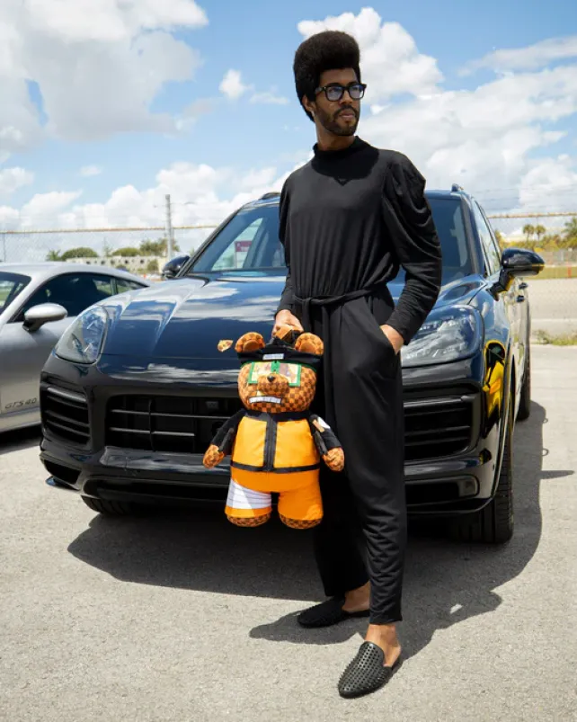 TEDDY BEAR BACKPACKS|BACKPACKS>SPRAYGROUND NARUTO MONEYBEAR TEDDYBEAR BACKPACK