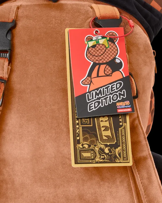 TEDDY BEAR BACKPACKS|BACKPACKS>SPRAYGROUND NARUTO MONEYBEAR TEDDYBEAR BACKPACK