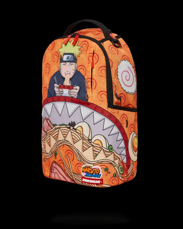 BACKPACKS>SPRAYGROUND NARUTO RAMEN SHARK u30d0u30fcu30b8u30e7u30f32 BACKPACK (DLXR)