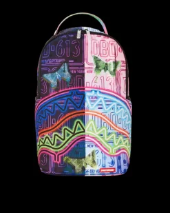 BACKPACKS>SPRAYGROUND NEON BUTTERFLY BACKPACK